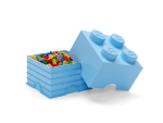 4-Stud Storage Brick – Light Blue - Image 3