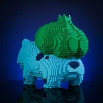 LEGO® Bulbasaur – Iconic Pokémon Brick Sculpture - Image 3