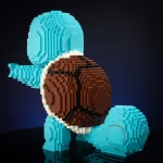 LEGO® Squirtle – Iconic Pokémon Brick Sculpture - Image 9