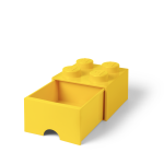 4-Stud Yellow Storage Brick Drawer - Image 3