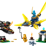 Nya and Arin's Baby Dragon Battle