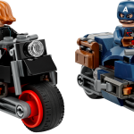 Black Widow & Captain America Motorcycles