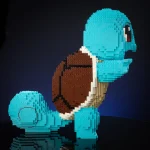 LEGO® Squirtle – Iconic Pokémon Brick Sculpture - Image 11