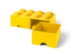8-Stud Brick Drawer – Yellow - Image 2