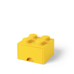 4-Stud Yellow Storage Brick Drawer