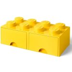 8-Stud Brick Drawer – Yellow