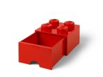 Storage Brick Drawer 4 Red - Image 3