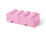 8-Stud Brick Drawer – Light Purple - Image 3