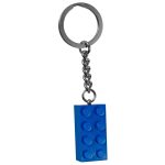 LEGO® Blue 2x4 Stud Keyring
