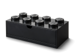 8-Stud Desk Drawer – Black - Image 3