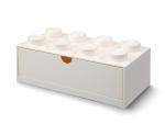 8-Stud Desk Drawer – White - Image 3