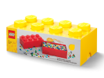 8-Stud Storage Brick – Yellow - Image 2