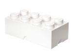 8-Stud Storage Brick – White
