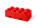 LEGO® 8-Stud Red Storage Brick Drawer - Image 4