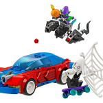 Spider-Man Race Car & Venom Green Goblin