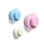 Wall Hanger Set – White, Light Blue, Pink