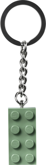 2x4 Sand Green Keyring